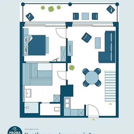 Prora Platinum Penthouse * Binz